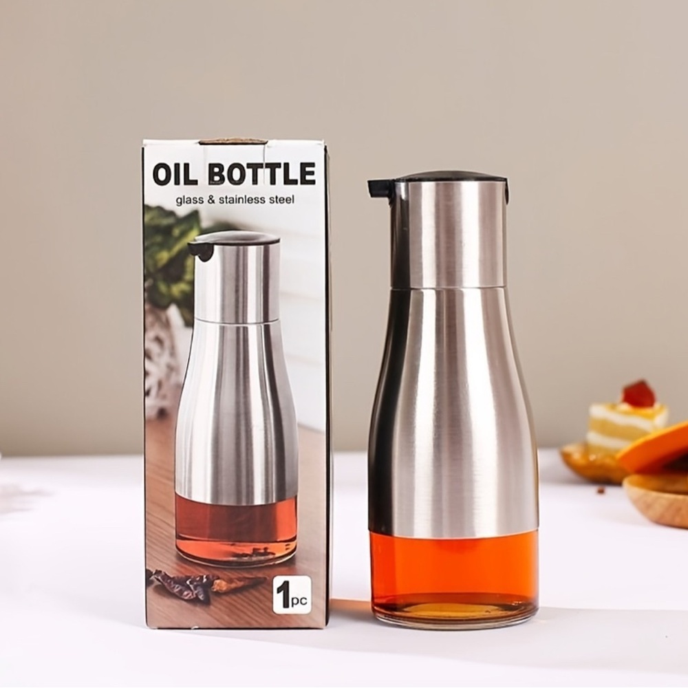 Stainless Steel and  Oil Bottle